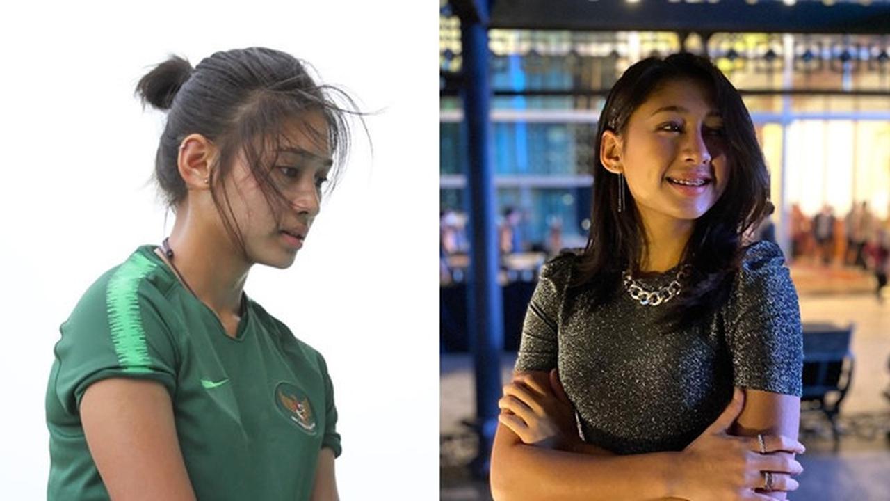 6 Gaya Trendi Zahra Muzdalifah, Pesepak Bola Putri Andalan Timnas