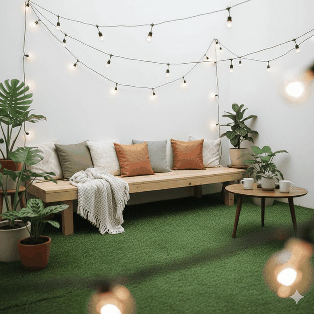 10 Desain Teras Kecil Tapi Estetik Mirip Cafe Mini di Rumah, Estetik Instagramable