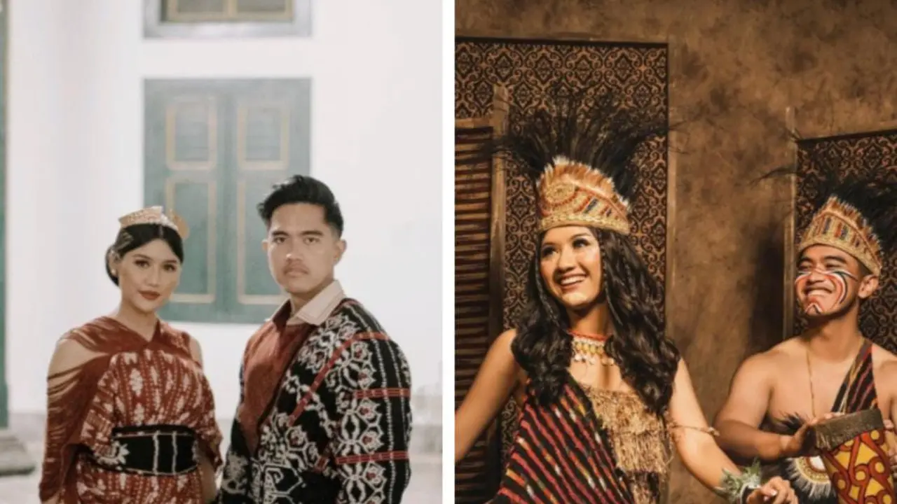 Potret Prewedding Kaesang dan Erina, Pakai Baju Adat Berbagai Daerah