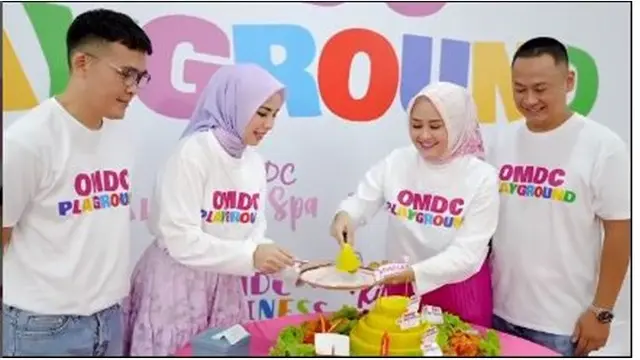 7 Potret Acara Peluncuran OMDC Playground Tya Ariestya, Meriah Bertabur Bintang