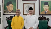 Ketua Umum Partai Golkar, Bahlil Lahadalia, berkunjung ke Pondok Pesantren Tebuireng di Jombang, Jawa Timur, Jumat (14/3/2025).