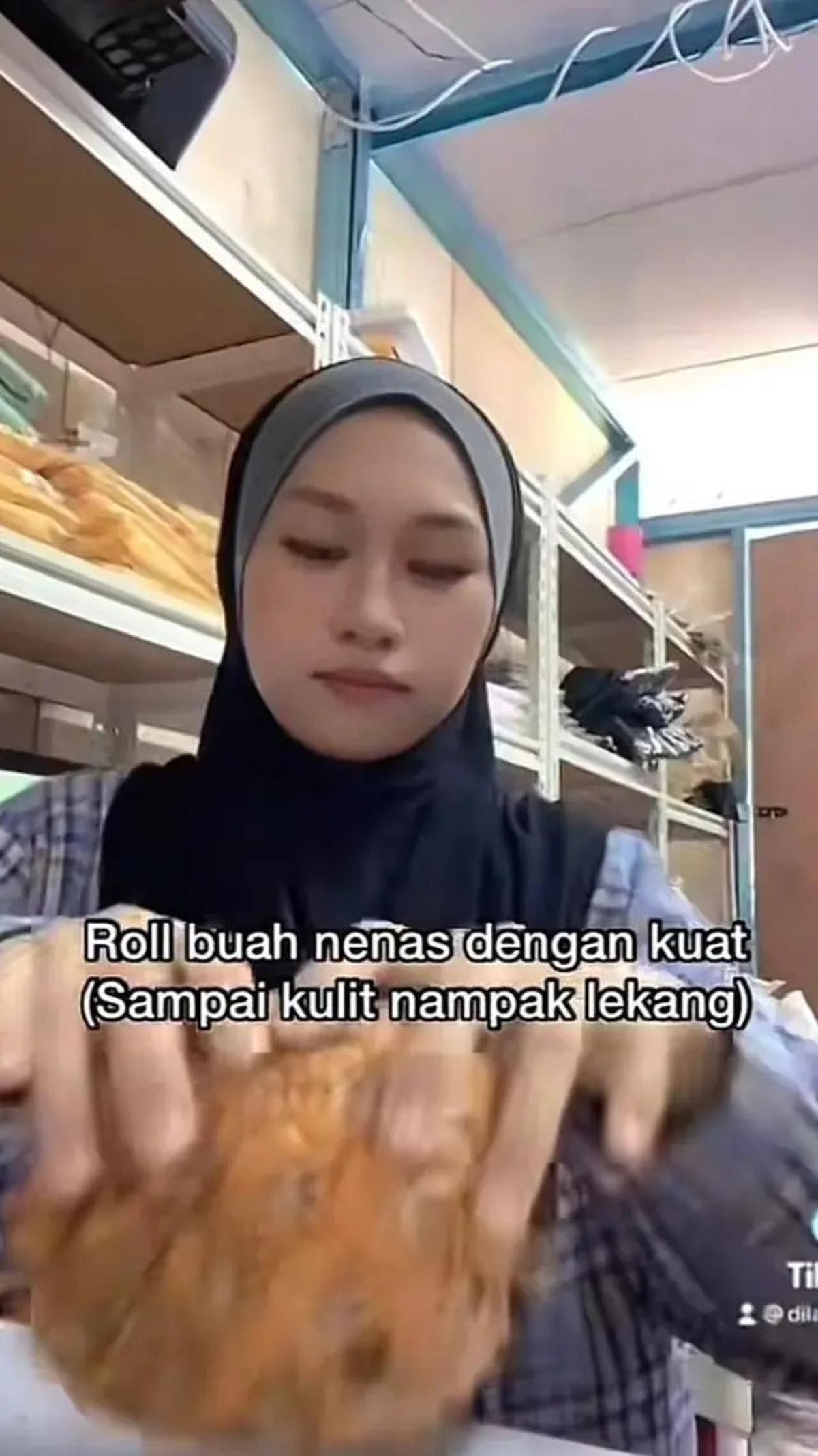 Cara Mengupas Nanas Tanpa Pisau yang Viral di TikTok, Praktis dan Mudah