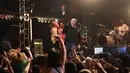 Grup Musik Aqua tampil di The 90's Festival 2019. (Bambang E Ros/Fimela.com)