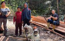 Tak Ada Takut-takutnya, 7 Pria Nekat Merambah Kayu di Hutan Habitat Harimau Sumatera