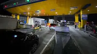 Kecelakaan di Gerbang Tol Ciawi, Bogor, Jawa Barat pada Selasa malam 4 Februari 2025 menelan korban jiwa dan belasan orang luka-luka. (Dok Jasa Marga)