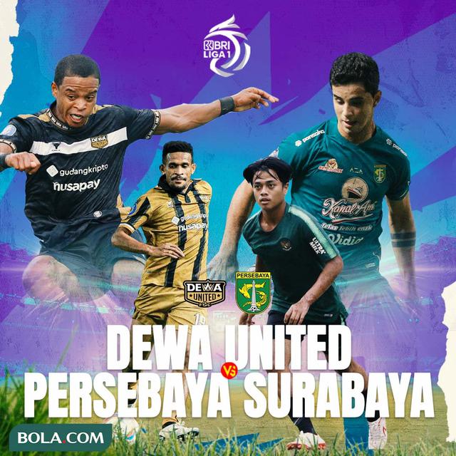 BRI Liga 1 - Duel Antarlini - Dewa United Vs Persebaya Surabaya
