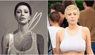 Potret Kim Kardashian yang dituduh meniru gaya istri Kanye West, Bianca Censori. (dok. Instagram @crfashionbook fotografer&nbsp;@nadialeecohen&nbsp;Instagram @yocharleyofficial)