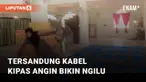 Nasib apes dialami oleh seorang perempuan yang hendak membuat video bersama teman-temannya