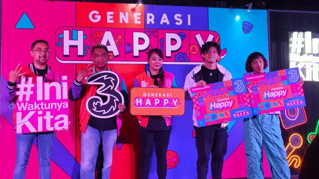 Najwa Shihab, Nidji dan Kotak Ramaikan Festival Generasi Happy di Palembang