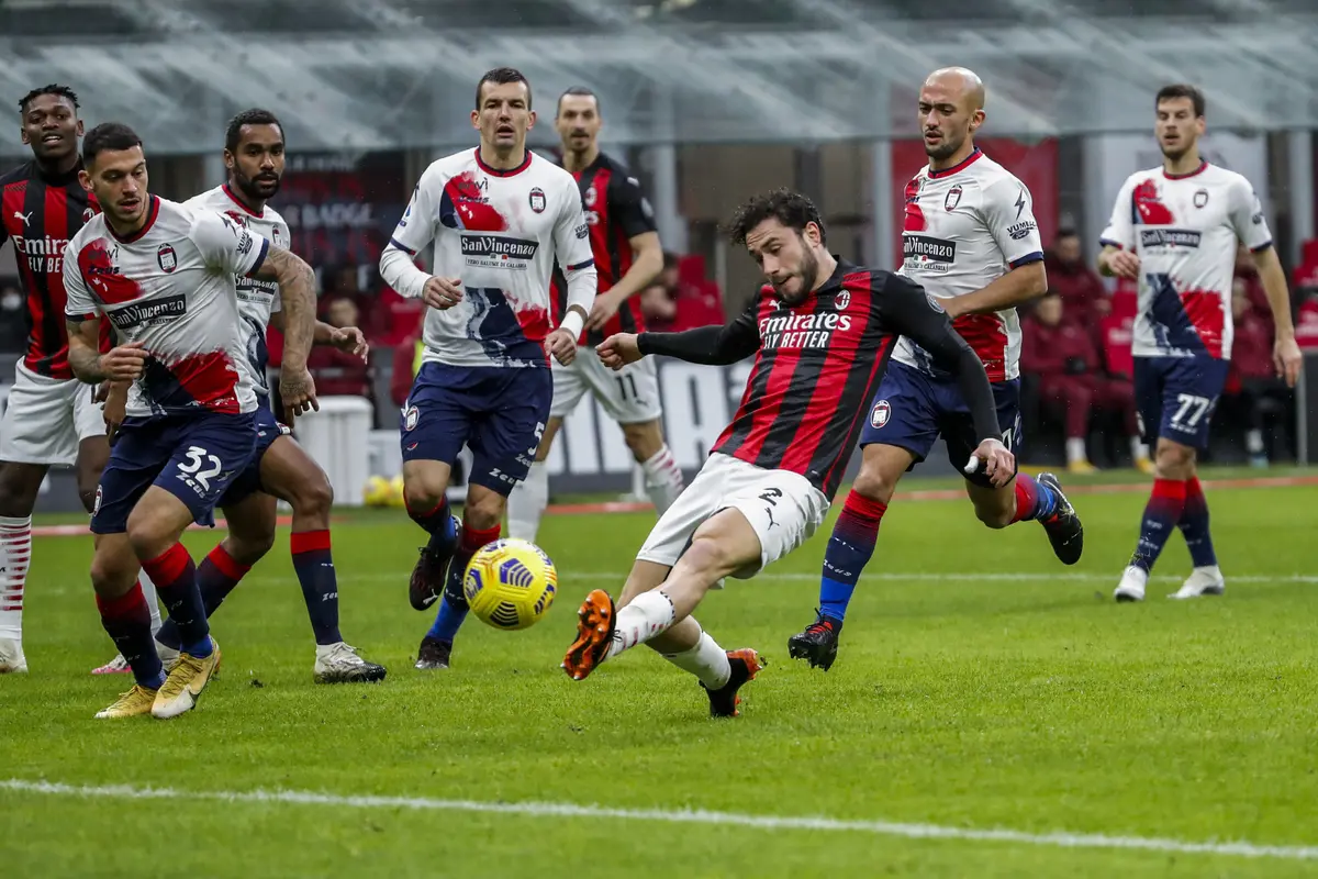 Bantai Crotone 4-0,  AC Milan Rebut Kembali Puncak Klasemen