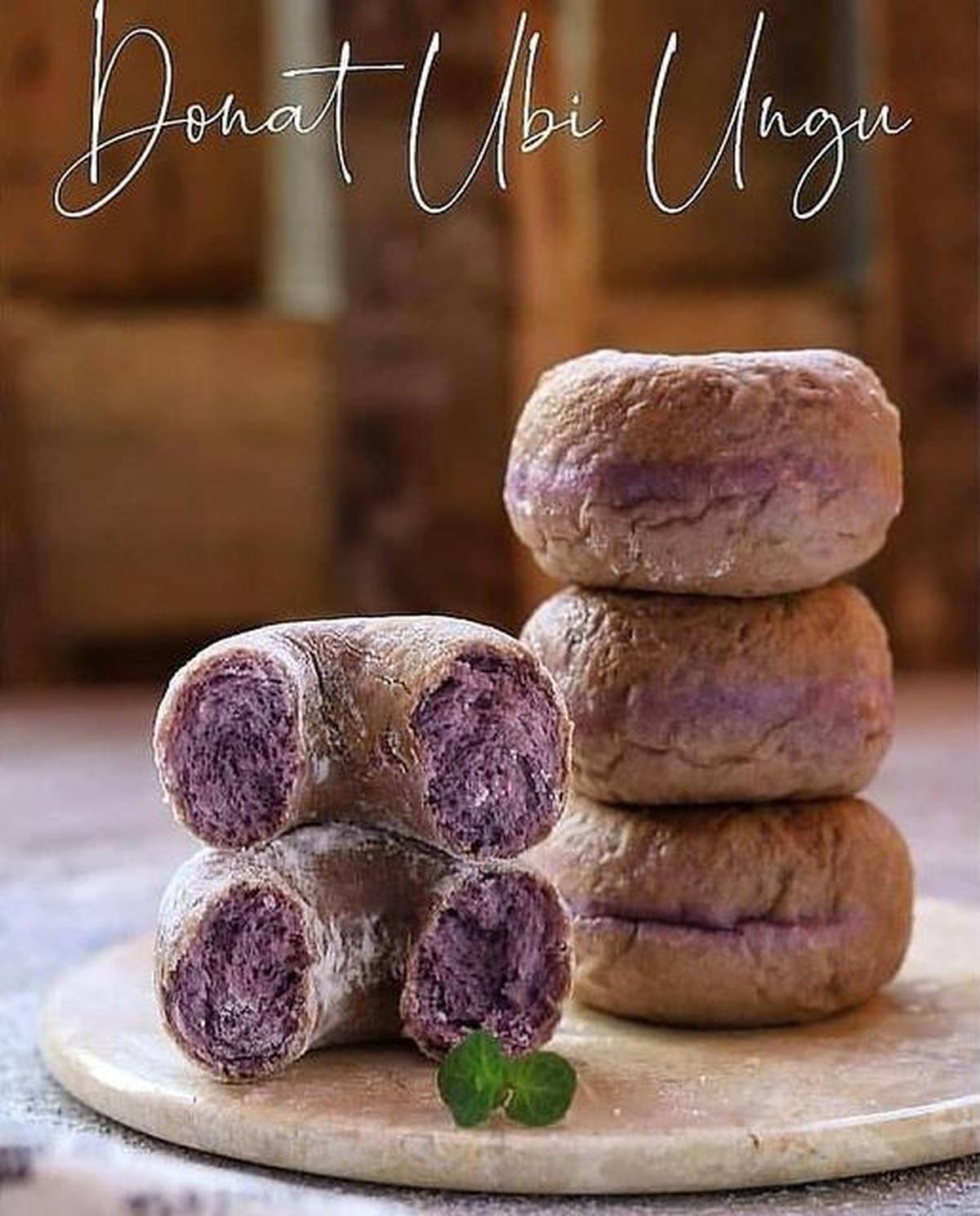 Donat Ubi Ungu