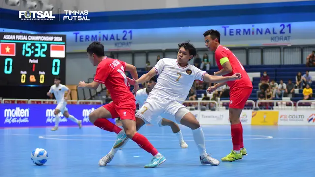  Aksi-Aksi Spartan Penggawa Timnas Futsal Indonesia saat Menjuarai Piala AFF 2024