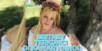 Britney Spears Terkunci di Kamar Mandi, Sang Pacar Tidur Pulas