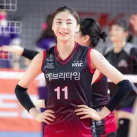 Tim voli Daejeon Jungkwanjang Red Sparks mendadak jadi perhatian warga Indonesia. [Instagram.com/p_hyemin_]