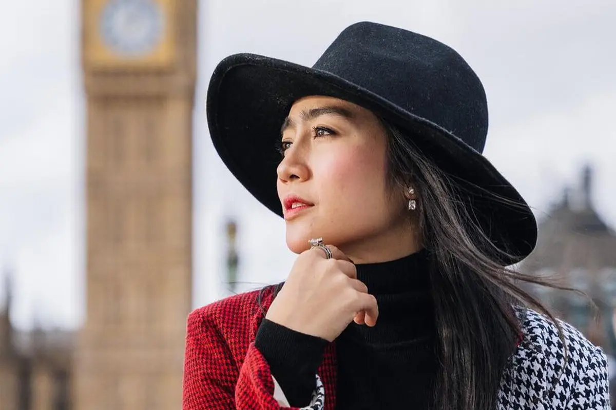 Potret liburan Febby Rastanty. (Foto: Instagram/febbyrastanty)