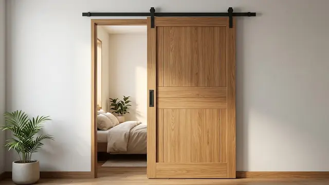 Pintu Geser Kayu