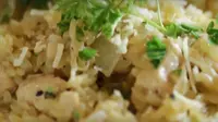 Resep Chicken Mushroom Risotto (Dok.Kokiku TV/Vidio.com)