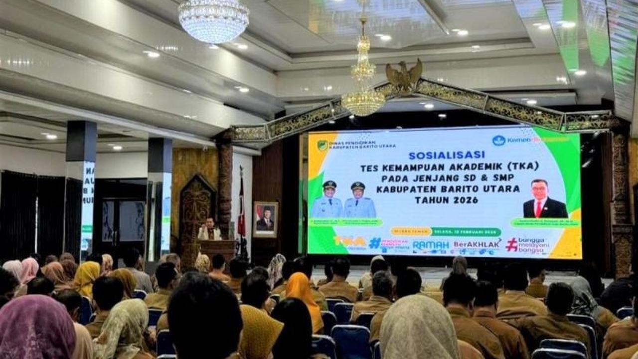 Disdik Barito Utara Sosialisasikan Tes Kemampuan Akademik SD dan SMP, Tingkatkan Mutu Pendidikan