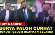 VIDEO: Nasdem Ultah, Surya Paloh: Jokowi Belum Sempat Beri Ucapan Karena Kesibukan