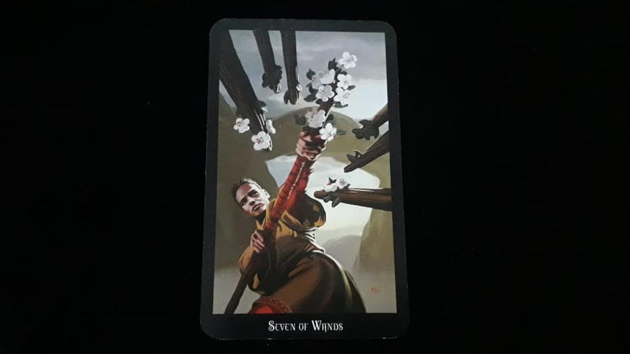 Tarot Cinta, Seven of Wands (Foto: Elisabet Kusumodewi)