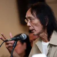 Ditemui di Balai Kartini, Jakarta Selatan, Kamis (1/10/2015), Yockie mengatakan lagu-lagu hits di era Radio Prambors tahun 1977-1978 dibawakan dalam konser ini. (Deki Prayoga/Bintang.com)