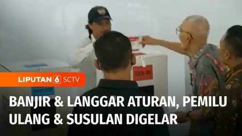VIDEO: Petugas KPPS Langgar Aturan, Pemilu Ulang dan Susulan Digelar di Jakarta