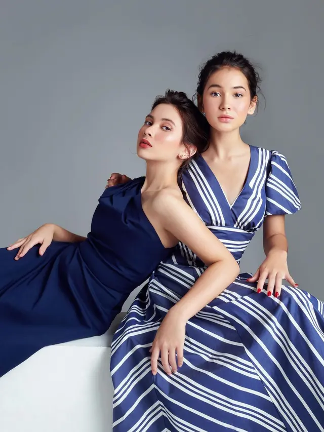 6 Gaya Pemotretan Sandrinna Michelle dan Richelle, Bak Anak Kembar