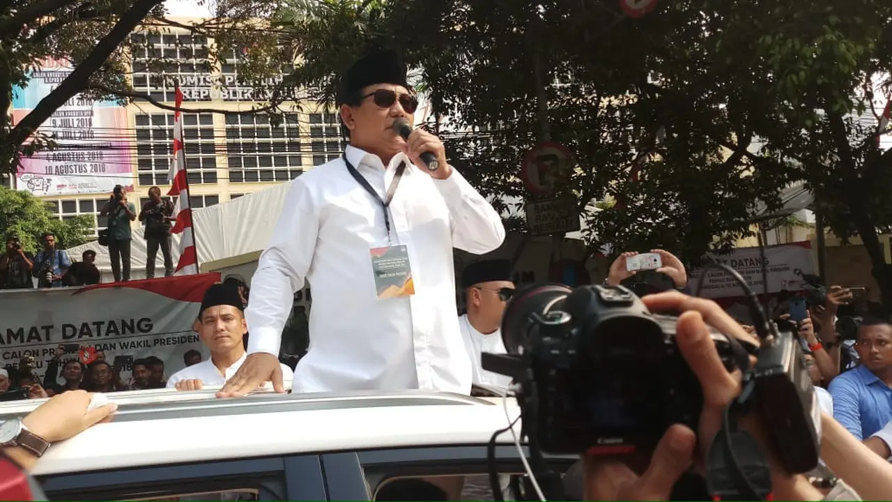 Prabowo Subianto. (Liputan6.com/Nafiysul Qodar)