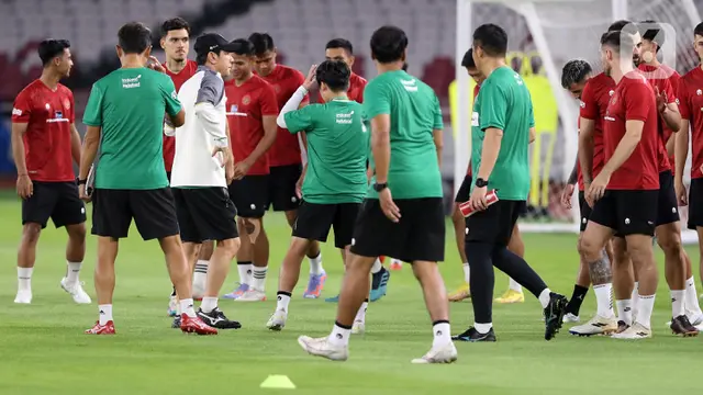 Latihan Terakhir Timnas Indonesia