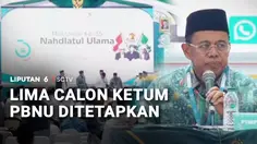 Lima Calon Ketum PBNU Ditetapkan