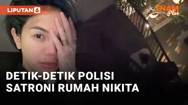 Nikita Mirzani Bagikan Video Polisi Masuk ke Rumahnya Jam 3 Pagi