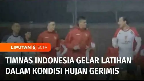 VIDEO: Timnas Indonesia Bersiap Hadapi Tiongkok, Latihan Terakhir Jelang Pertandingan