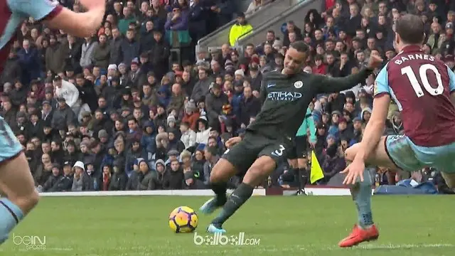 Burnley 1-1 Manchester City | Liga Inggris | Highlight Pertandingan dan Gol-gol