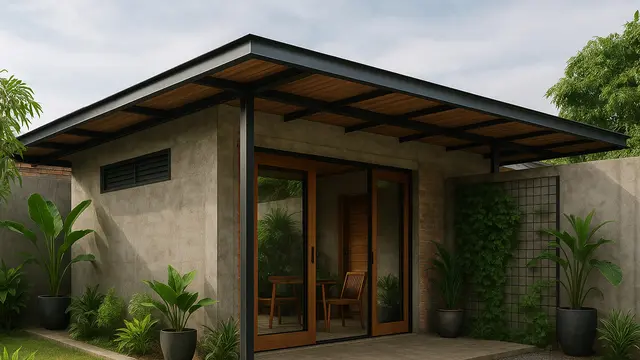 Rumah Sederhana Mewah Low Budget (Image by ChatGPT)