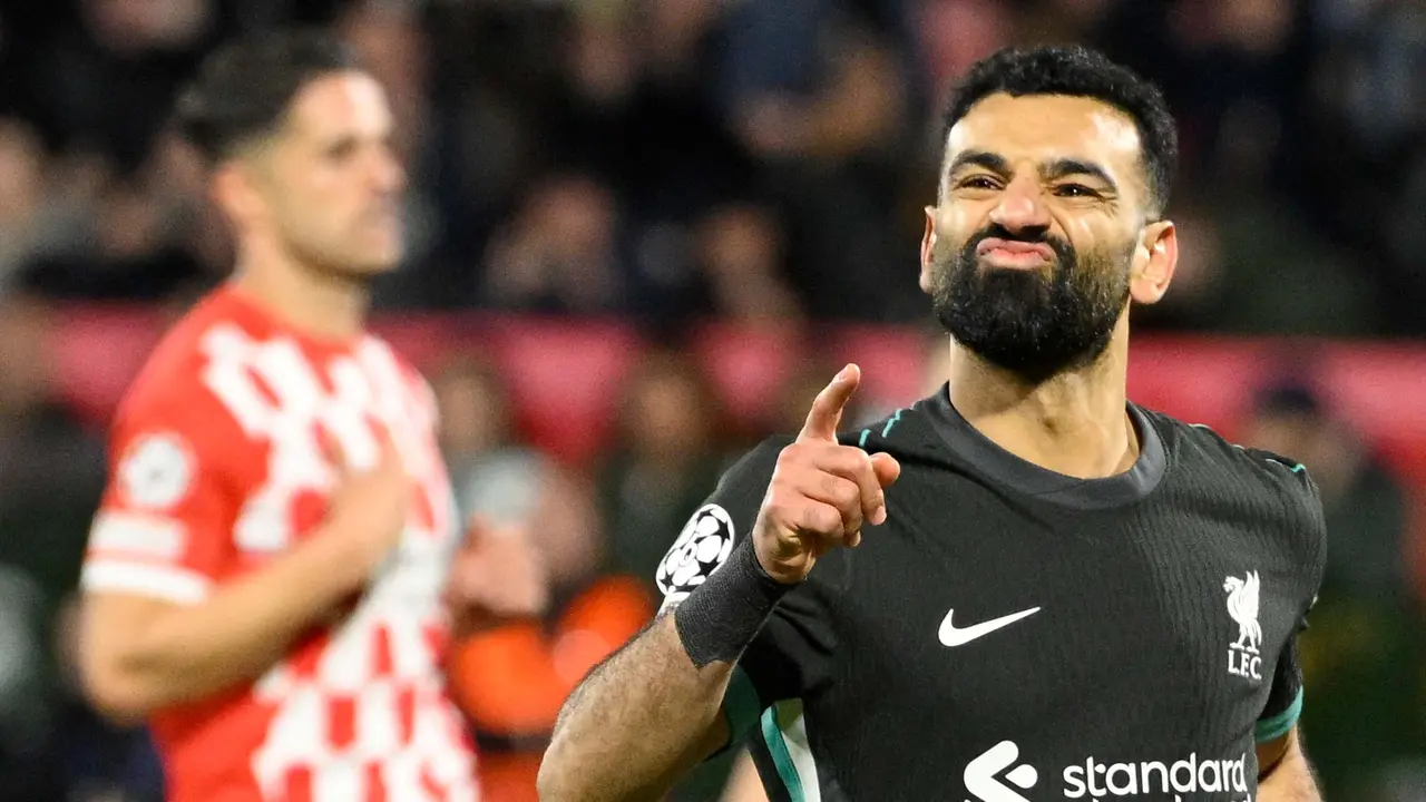 Liga Champions 2024/2025: Gol Penalti Salah Kokohkan Posisi Liverpool di Puncak Klasemen