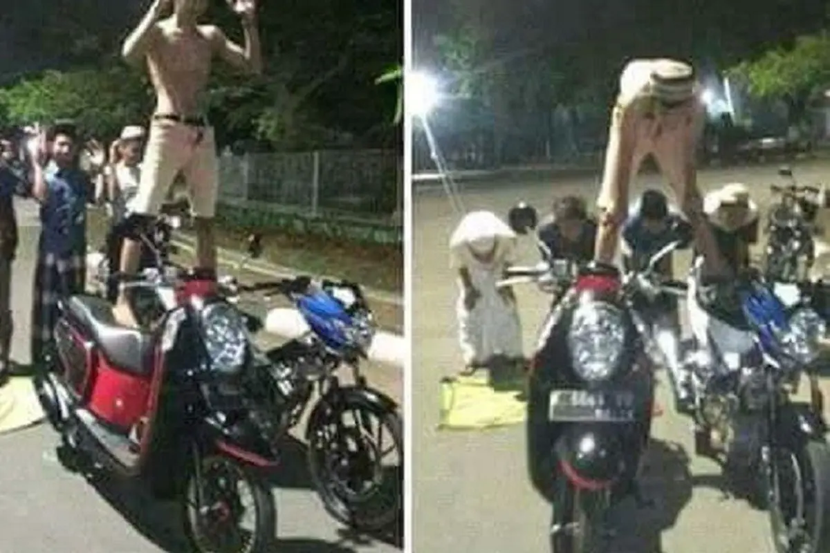 5 Remaja Tertangkap Kamera Praktikkan Gerakan Salat Tak Pantas 