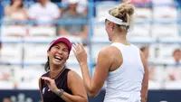 Aldila Sutjiadi Tembus Perempat Final US Open 2026 Bareng Routliffe, Pertama di Grand Slam