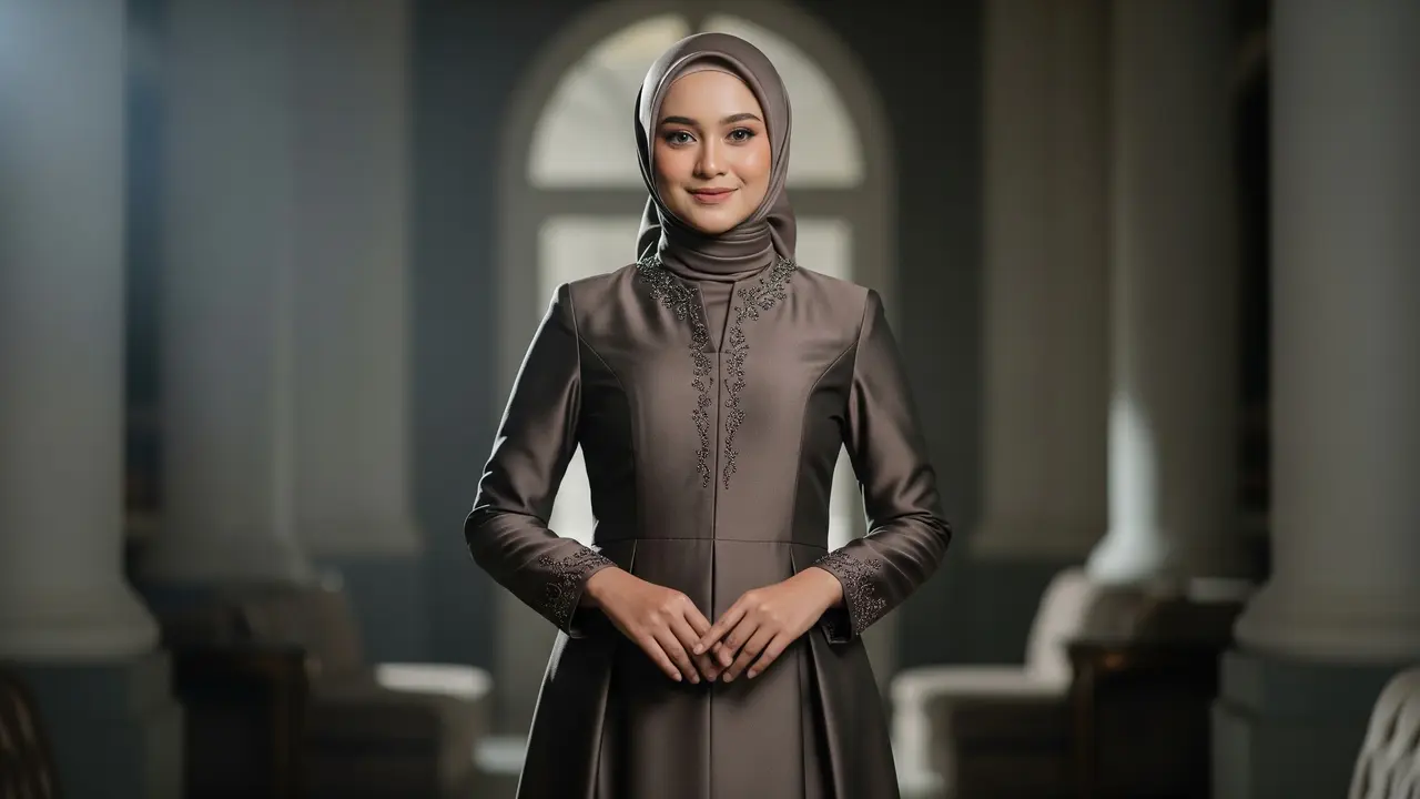 Model Gamis Old Money untuk Lebaran 2026