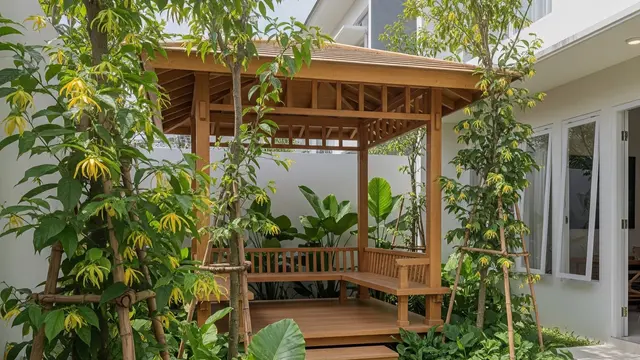 15 Tanaman yang Cocok Mengelilingi Gazebo, Taman Rumah Lebih Asri dan Menawan