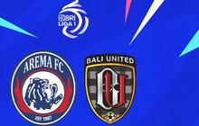 Hasil BRI Liga 1: Arema Singkirkan Bali United dari Posisi 4 Besar Klasemen