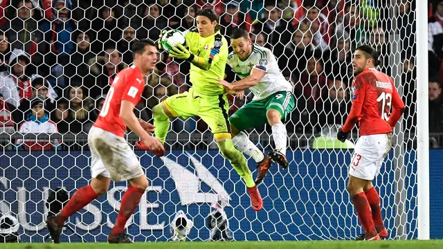 Swiss Amankan Tiket ke Piala Dunia 2018