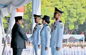 Kisah Aji Bayu Ramadhan, Anak Buruh Bangunan Peraih Kartika Astha Brata