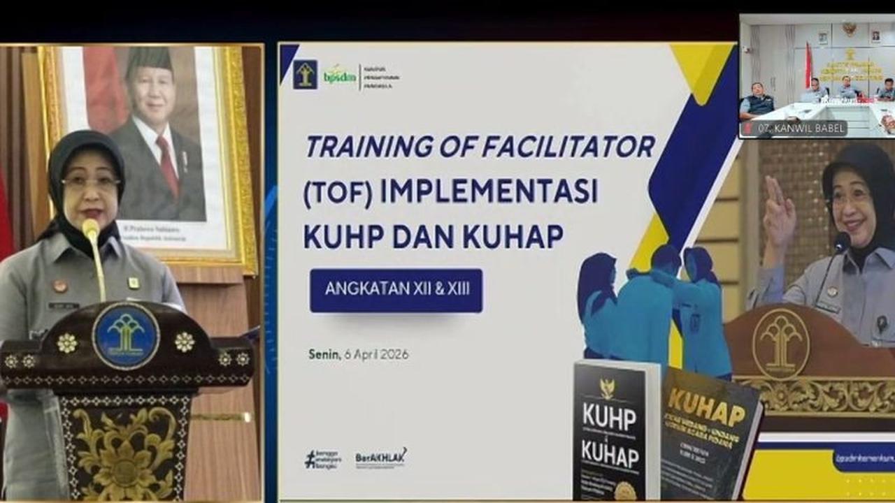 Kanwil Kemenkumham Babel Perkuat Kapasitas ASN Dukung Implementasi KUHP KUHAP 2026