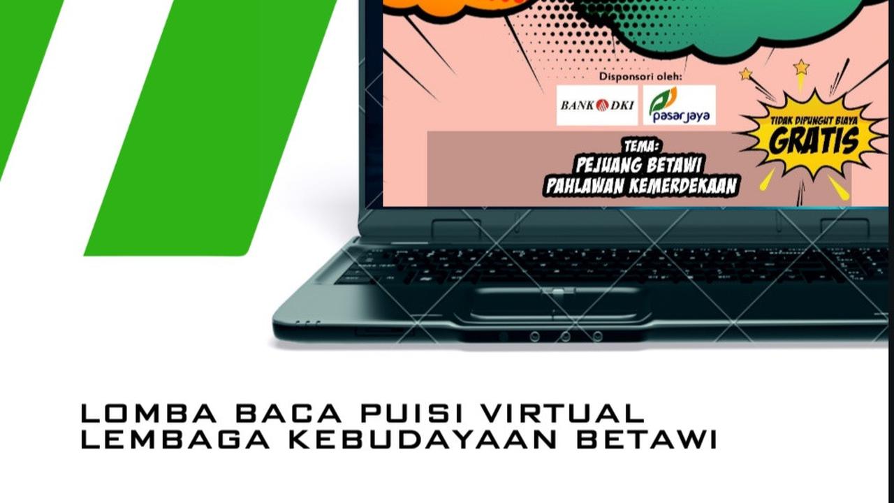 Lembaga Kebudayaan Betawi Gelar Lomba Puisi Tingkat SMP hingga Perguruan Tinggi