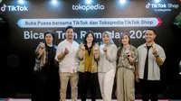 TikTok dan Tokopedia-TikTok Shop bagikan tren Ramadan Ekstra Seru 2025 dan hadirkan kampanye untuk membantu pelaku usaha dan kreator termasuk konsumen di bulan Ramadan. (Foto: Tokopedia)
