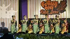 Para penari tampil dalam Festival Tari Ratoh Jaroe di Banda Aceh, Aceh, Rabu (8/9/2021). Festival Tari Ratoh Jaroe ini dapat disaksikan oleh penonton secara online. (CHAIDEER MAHYUDDIN/AFP)