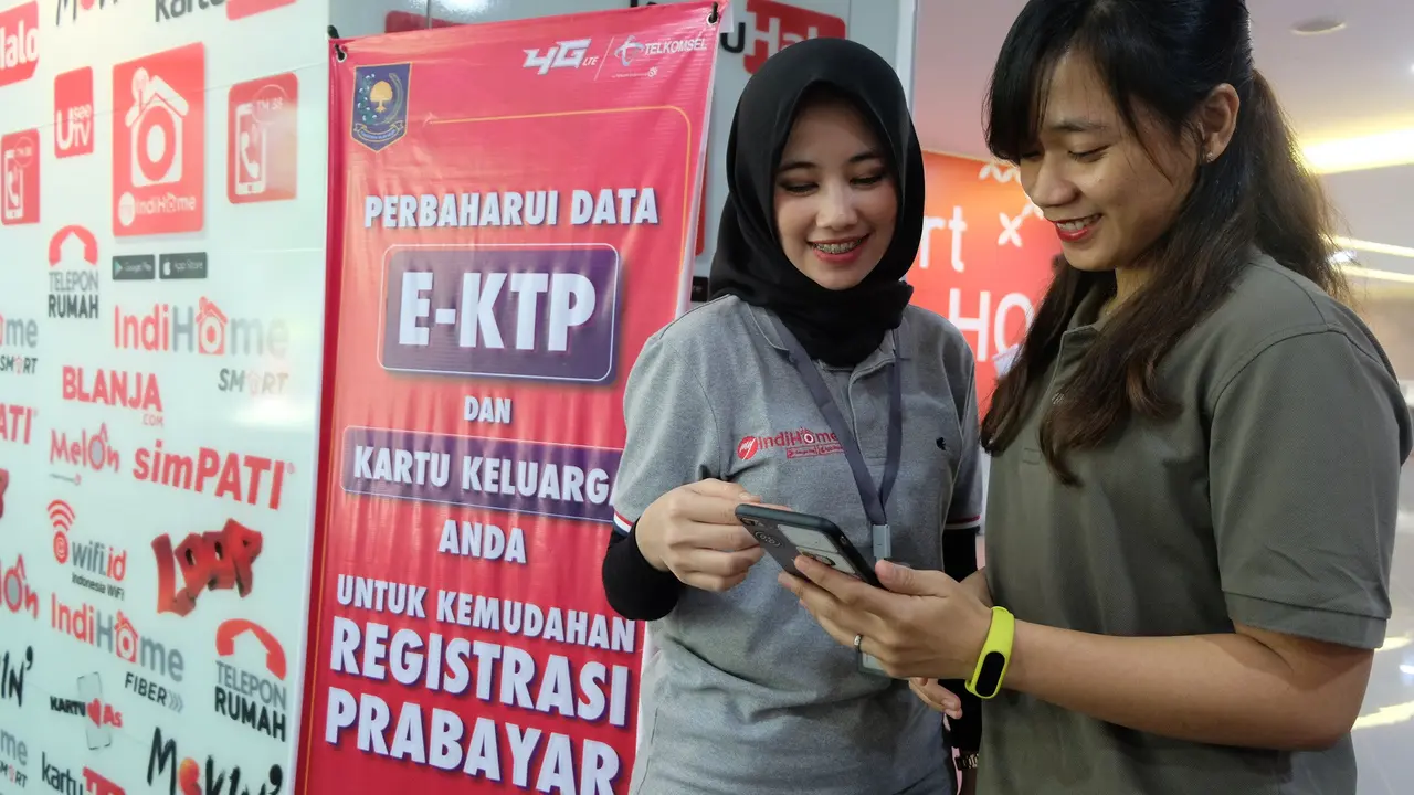Registrasi pelanggan prabayar