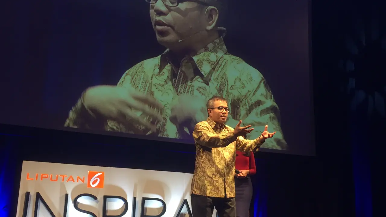 Yudi Latif saat Inspirato