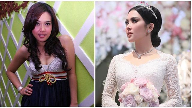 potret transformasi syahrini dari masa