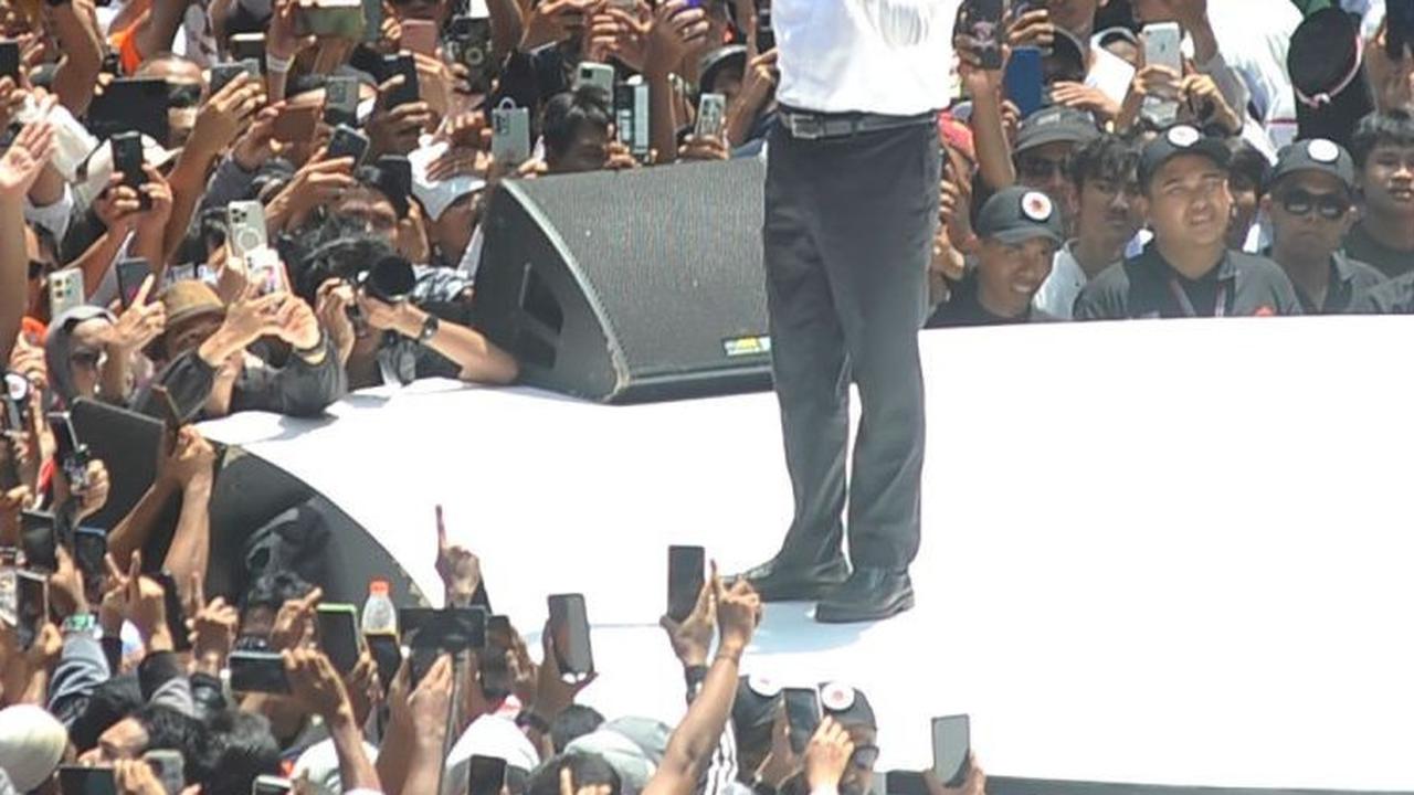 VIDEO: Keras! Anies Sindir Lawan di Kampanye Akbar, Sebut Ada yang Tak Tahan jadi Oposisi